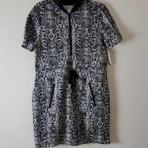 Snake Skin Print with Drawstring